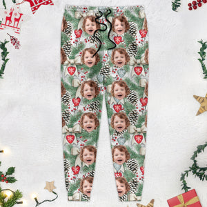 Sweatpants Custom Photo Portrait Face For Men and Women's N304 HA75 888995