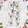 Custom Photo And Name With Paw Pattern For Cat Lovers Sweatpants N304 889808