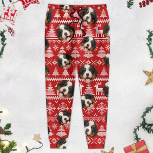 Upload Photo Christmas Matching For Dog Lovers Sweatpants N304 889862