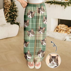 Custom Cat Photo Sweatpants Gift For Christmas HO82 894862