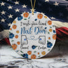 Distance Means So Little When Someone Means So Much - Personalized 3D Effect Ceramic Ornament LM32 895355