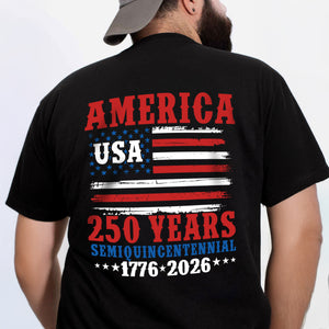 America 250 Years Semiquincentennial Back Shirt TH10 894667