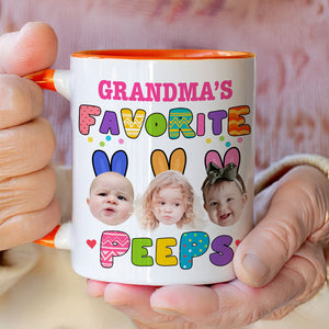 Custom Photo Favorite Peep For Easter Day Accent Mug TH10 892447