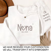 Custom Name Mom And Kid For Mom Sleeve Embroidered Sweatshirt TH10 892757