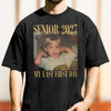 Custom Childhood Photo Retro Senior 2027 - My Last First Day Comfort Shirt HA75 922056