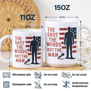 Pray For Charlie Kirk Liberty And Human Rights White Mug HO82 65752