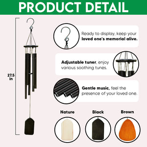 Custom Photo The Wind Reminding Me Of You Memorial Wind Chimes LM32 893213