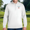 Personalized Name Tennis Player Embroidered Quarter Zip Sweater HA75 898622