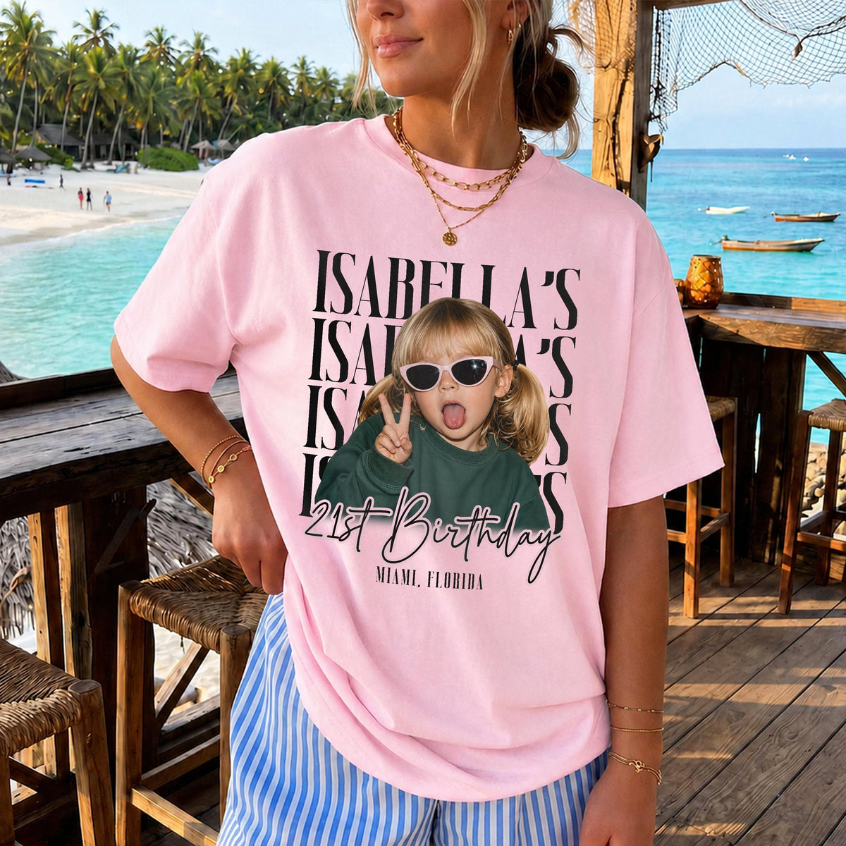 Custom Photo Birthday Vintage Comfort Shirt - Personalized Birthday Gift HA75 921982