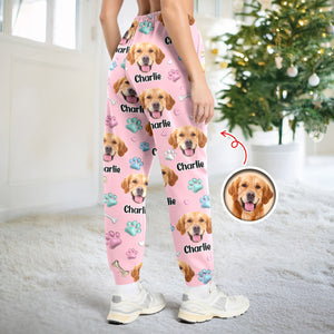 Custom Dog Face Personalized Sweatpants Gift For Dog Lovers HA75 898130