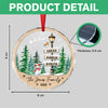 Personalized Custom Family Member Name Glass Ornament For Christmas TH10 170709