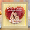 Custom Photo Mother And Daughter Forever Linked Together Personalized Flower Shadow Box Mother's Day Gift CH07 895470