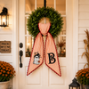 Personalized Embroidered Initial Halloween Ghost Seasonal Wreath Sash LM32 669757