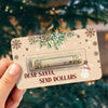 Personalized Merry Christmas Money Holder Card, Holiday Cash Gift For Family & Friends LM32 669711