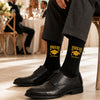 Custom Name Senior Dad, Mom Class Of 2027 Embroidered Socks, Graduation Gift for Parents LM32 669943