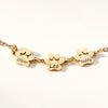 Personalized Pet Name Paw Print Bracelet, Minimalist Dog Cat Paw Jewelry LM32 669429