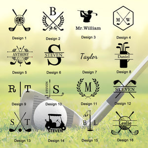 Personalized Embroidered Golf Towel for Golfer, Golf Ball Marker HA75 898636