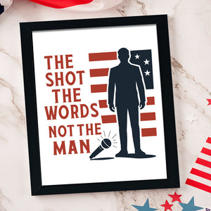 Pray For Charlie Kirk Liberty And Human Rights Picture Frame HO82 65754