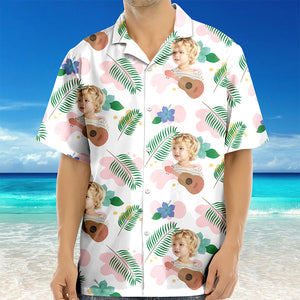 Custom Photo Funny Face Aloha Hawaii Shirt TH10 892745