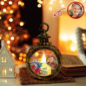 Custom Photo I Am Always With You Memorial Candlelight Lantern Ornament HO82 894974