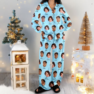 Custom Pet Portrait Pajama Pants – Personalized Dog/Cat/Person Photo & Name Gift TH10 894973