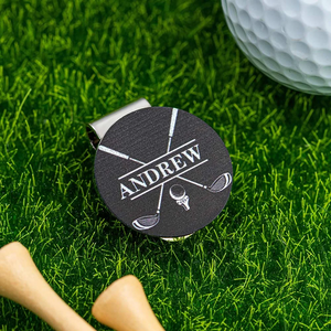 Personalised Golf Ball Marker Magnetic Hat Clip with Name Premium Golfer Accessories Gift for Golf Enthusiast HO82 900626