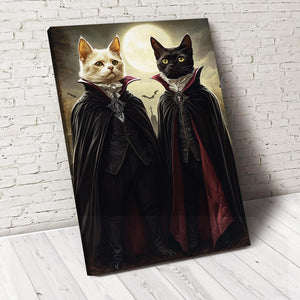 Custom Halloween Pet Portrait Poster Gift For Dog Cat Lovers HO82 894960