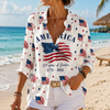 America, 250th Anniversary Of Freedom Blouse Shirt Women Blouse TH10 170109