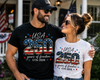 4th of July, 250th Anniversary Faux Patchwork, Independence Day Shirt TH10 170117