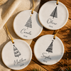 Personalized Custom Name Family Ceramic Ornament For Christmas TH10 170651