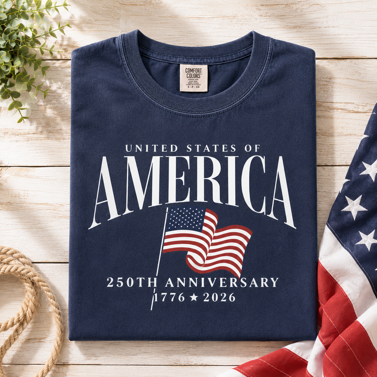 America's Semiquincentennial, USA 250th Anniversary Comfort Shirt TH10 170093