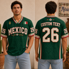 Floral Mexico Soccer Jersey Shirt Gift For Sport Lovers Soccer Lovers CH07 180082