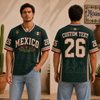 Floral Mexico Soccer Jersey Shirt Gift For Sport Lovers Soccer Lovers CH07 180082