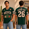 Floral Mexico Soccer Jersey Shirt Gift For Sport Lovers Soccer Lovers CH07 180082