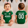 Personalized Name & Number Mexico Soccer Baby Onesie - Gift For Sport Lovers CH07 180084