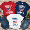 Custom America Turns 250 I Turn Shirt, Matching Usa 250th Anniversary Birthday Tee CH07 911738