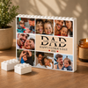 Custom Fathers Day Building Block For Dad Personalized Dad Brick Puzzle With Kids Name & Photo CH07 911594