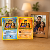 Custom Father's Day Photo Card Best Dad Ever PKM Trainer Card Father's Day Gift CH07 911620