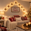 Lighted Snowflake Wall Decor For Christmas CH07 180560