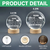 Personalized Graduate Class Of 2026 Engraved Crystal Ball LED Night Light LM32 899677