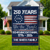 Custom Family Name America’s 250th Anniversary United States Semiquincentennial Garden Flag HO82 900342