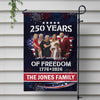 Custom Family Photo Celebrate 250 Years of America Garden Flag CH07 899286