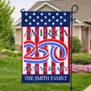 America 250th Anniversary Personalized Garden Flag HA75 897536