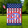 America 250th Anniversary Personalized Garden Flag HA75 897536