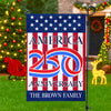 America 250th Anniversary Personalized Garden Flag HA75 897536