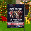 Custom Family Photo Celebrate 250 Years of America Garden Flag CH07 899286