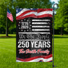 Custom 250 Years USA 250th Birthday 1776-2026 Eagle Garden Flag Gift for Family HO82 894618