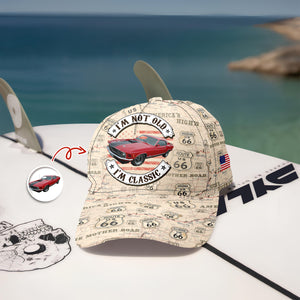 This Is How I Roll - Custom Vehicle Photo Upload Car Route 66 Classic Cap CH07 896384