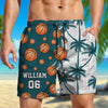 Personalized Name Tropical Summer Beach Short For Sport Lovers LM32 893681