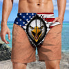 Custom Funny Patriotic Men Beach Short, Summer Vacation And Travel Gifts For Men HA75 921858